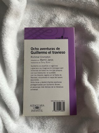 Libro Ocho Aventuras de Guillermo el Travieso