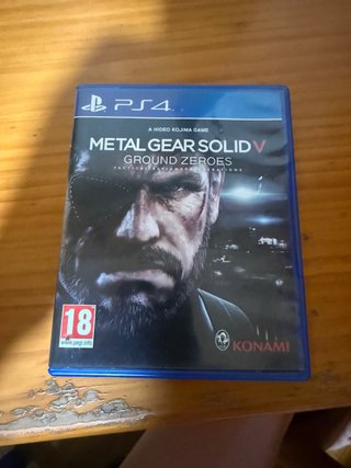 Metal Gear Solid V: Ground Zeroes PS4