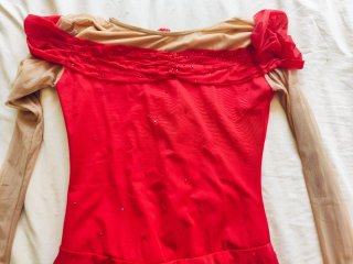 Maillot competición patinaje artístico