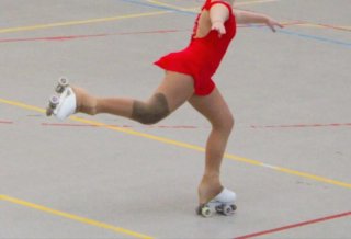 Maillot competición patinaje artístico
