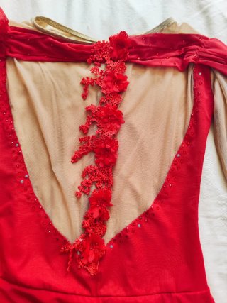 Maillot competición patinaje artístico
