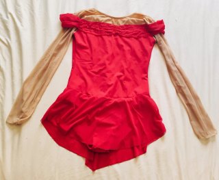 Maillot competición patinaje artístico
