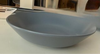 Vajilla gris Ikea