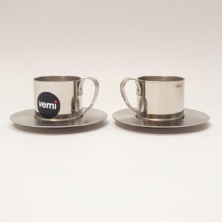 Servizio caffè espresso moka vintage italiano Vemi