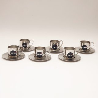 Servizio caffè espresso moka vintage italiano Vemi