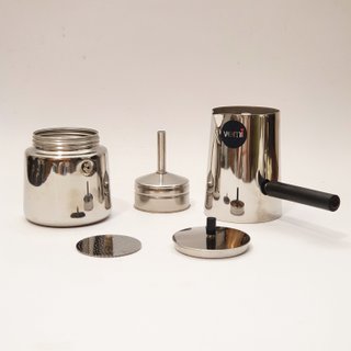 Servizio caffè espresso moka vintage italiano Vemi