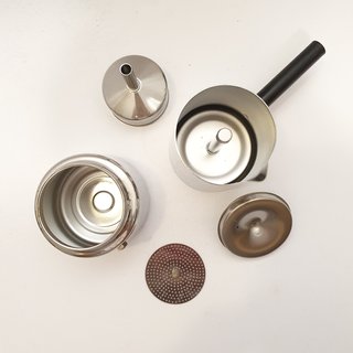 Servizio caffè espresso moka vintage italiano Vemi