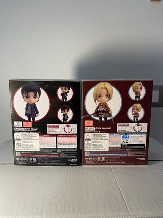 Nendoroid 2000 Eren Yeager & 1385 Annie Leonhart