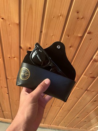 Gafas de sol Ray-Ban Wayfarer negras