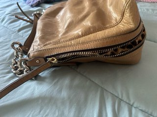 Bolso Purificación García Piel Marrón .