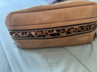 Bolso Purificación García Piel Marrón .