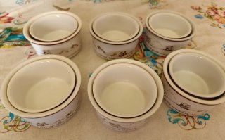 Set 12 ciotole in ceramica Mulino Bianco 2013