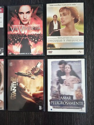 Lote 6 Películas DVD (Español) originales