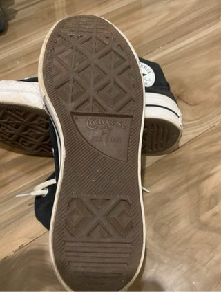 Converse plataforma negras talla 38