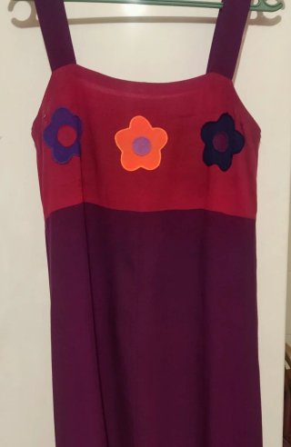Vestido estilo Ágatha Ruiz de la Prada Flores