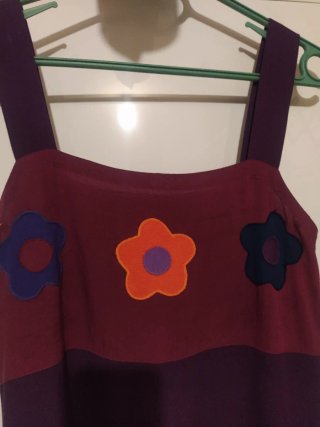 Vestido estilo Ágatha Ruiz de la Prada Flores