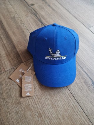 Gorra Oficial Michelin Bordada Azul
