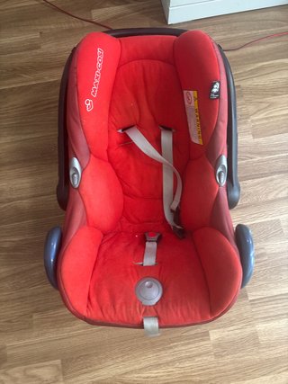 Maxi-Cosi Silla de Coche Bebé Roja