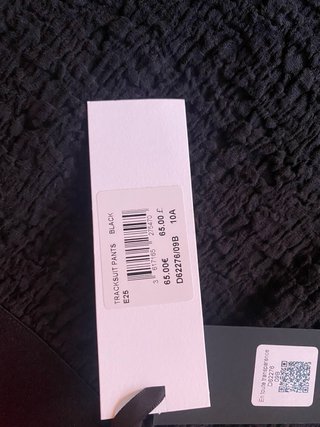 Pantalón acampanado DKNY negro