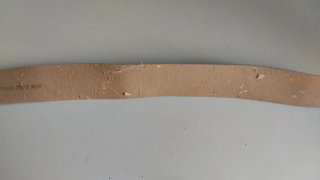 Cinturón Polipiel Estampado Serpiente Mujer