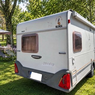 Caravana Knaus como nueva! Habitación suite!