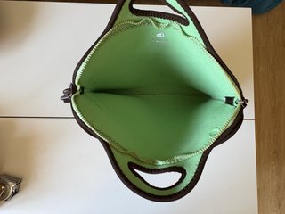 Bolsa marrón para portátil 13-14" neopreno, correa