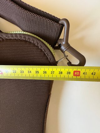 Bolsa marrón para portátil 13-14" neopreno, correa