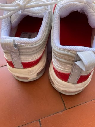 Nike Air Max 97 Rojas Blancas Talla 44