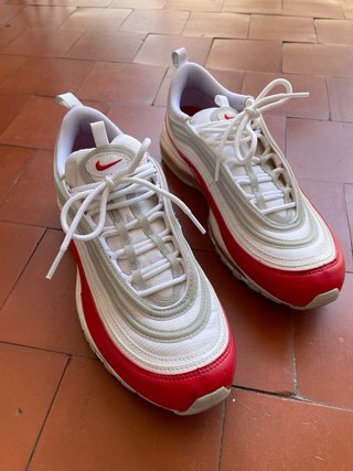 Nike Air Max 97 Rojas Blancas Talla 44