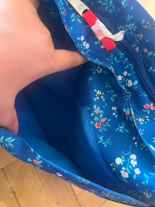 Bolso Pepe Jeans bandolera floral azul