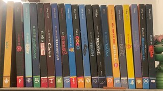 Lote libros  de Arte de peliculas Disney y Pixar