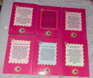 Colección 12 libros de Barbie