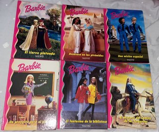 Colección 12 libros de Barbie