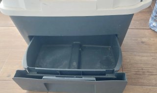 Arenero para gatos. Marca Catit.