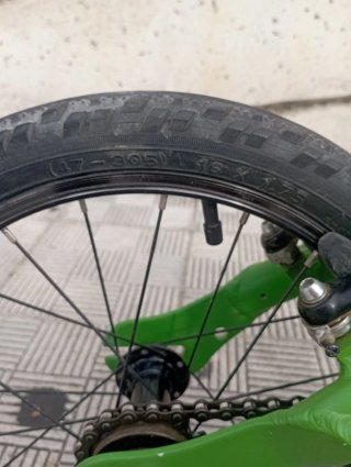 Bicicleta Orbea Grow 1 verde ajustable