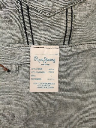 Chaqueta vaquera Pepe Jeans hombre Talla L
