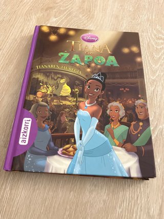 Libro Tiana y el sapo.