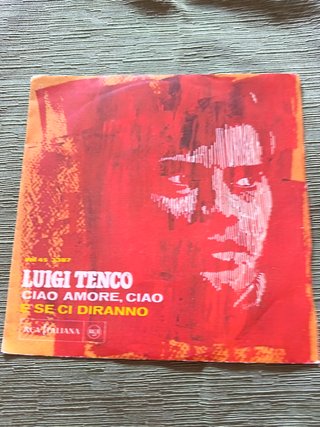 Luigi Tenco 45 Giri Vinile