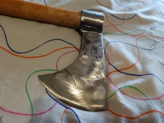 Réplica Hacha Vikinga Medieval