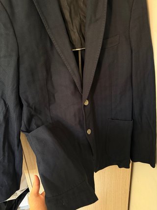 Blazer azul formal mango man
