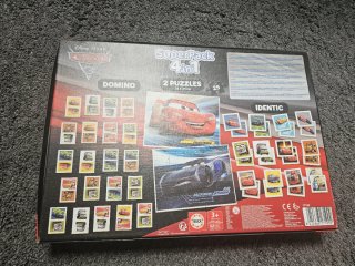 Puzzle Disney Pixar Cars 4 en 1