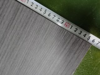 Mueble TV y estantería madera gris