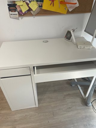 Escritorio Nórdico Blanco Pequeño 105x50