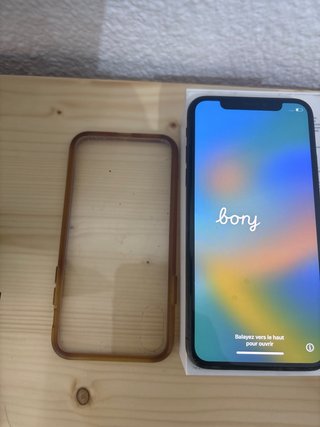iPhone X Apple bateria 75% podeis ver foto