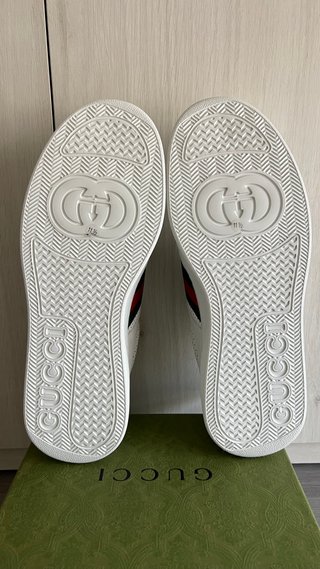 Zapatillas Gucci Blancas Multicolores