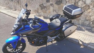 Honda NC750X DCT Azul/gris y Plata