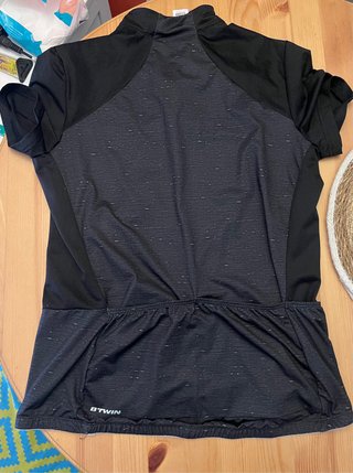 Maillot B'Twin Negro y Rosa Talla M