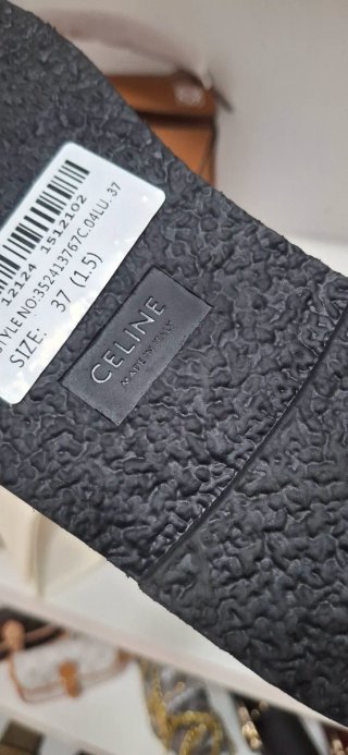 Sandalias Celine Camel Piel Triomphe