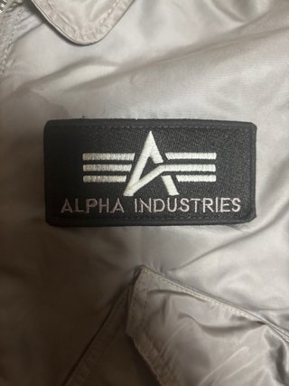 Chaqueta Alpha Industries Gris