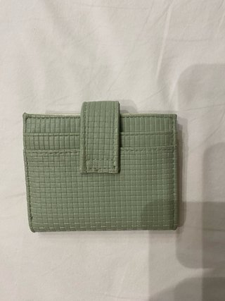 Portafoglio donna verde piu portacarte